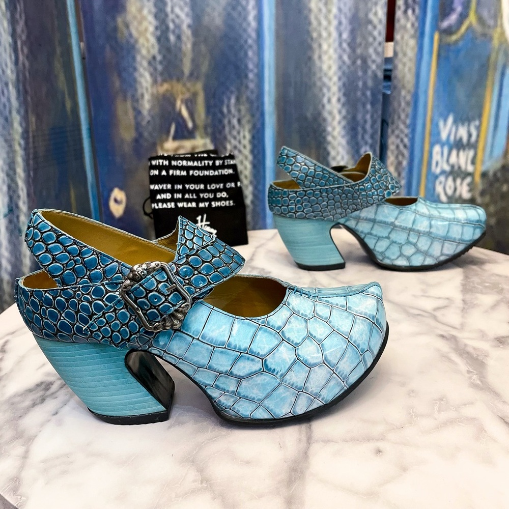 John Fluevog Prepare Generator Platform Slingback… - image 5